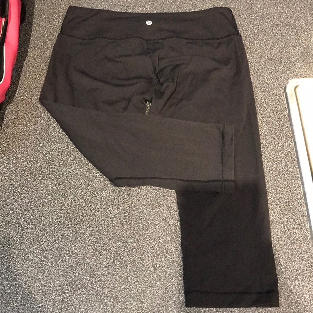 Lululemon Wunder Under regular rise in black - 10